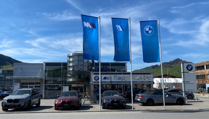 Sepp Fässler AG Ihr BMW Partner in Appenzell Ostschweiz Aussenansicht Titelbild Homepage Dealerwebseite